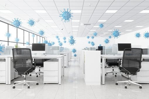 Sanitisation Anti-Viral Cleaning 1 Office Commercial Cleaning Warwick